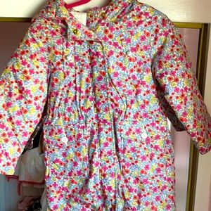 BABY GAP 2-in-1 Puffer Girls Jacket, SZ 5